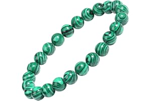 AWARDSEN 8mm Bracelet Pierre Naturelle Femme hommes Pierre Precieuse Bracelet Stretch Perle Bijoux Cadeau pour Femme hommes