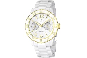 Festina Femmes Analogique Quartz Montre avec Bracelet en Céramique F16634-1