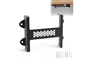 JLNJLE Soporte compatible con TP-LINK TL-SG105 5 Puertos Red Switch, Metálico Soporte de Pared para Interruptor LAN Bajo el Escritorio, para Hogar Oficina