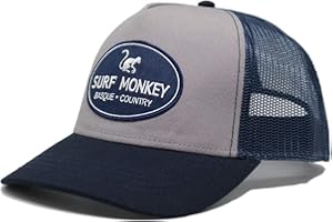 DRESSED IN MUSIC PLAY WITH ME Gorra Tipo Trucker Origins Beisbol Ajustable - Gorras de Hombre/Mujer Surf Monkey®