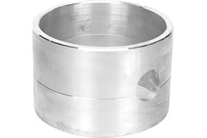 Fockety Vaso di Fusione della Cassetta di Sabbia della colata, Lega di Alluminio Resistente alle Alte Temperature Sand Casting Sandbox Forma cilindrica Gioielli Stampo di colata