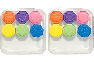 CHANCCI Lot de 12 jeux de Gonggi traditionnels coréens, jeu de lancer Gongi Jacks, jeu de défi pour enfants, jeu de vitesse à la main, jeu de calmar Mah Jong