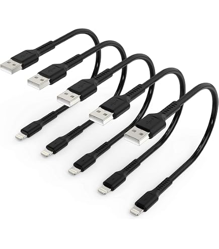 Câbles USB-C Lightning Amoner 15cm + 30cm Certifiés MFi - Charge Rapide Pour IPhone/iPad