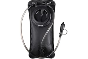 PUNDA Hydration Bladder 2 Liter Leak Proof Water Reservoir, Military Water Storage Bladder Bag, BPA Free Hydration Pack Replacement, for Hiking Biking Climbing Cycling Running