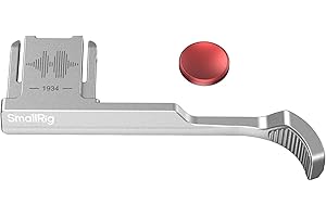 SMALLRIG Poignée de Pouce avec Cache-Griffe pour FUJIFILM X-M5 (Argent) - 4877