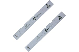 GENERIC HUAYUWA Lot de 2 barres de lampe LED pour réfrigérateur Haier BCD-575WDBI 0064001827