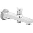Hindware F360010CP Stainless Steel Element Bath Spout with Polished Tip-Ton (Chrome)
