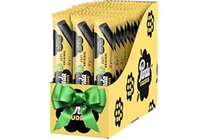 ‎PANDA Panda® | Natürliche weiche Original Lakritz Riegel | Reine Panda Lakritz Süßigkeiten aus nur vier natürlichen Zutaten | Vegan & fettfrei | 32 g x 36 Riegel