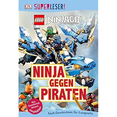 SUPERLESER! LEGO NINJAGO. Ninja gegen Piraten: 3. Lesestufe Sach-Geschichten für Leseprofis