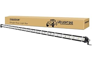 ‎RIGIDON RIGIDON Schmal einzelne reihe Led lichtleiste kfz, 12V 24V 38 Zoll 97cm 180W Flood Spot Combo Beam offroad beleuchtung für SUV ATV, UTV, Traktor, LKW, Fahrzeuge, 6000K Weiß led nebelscheinwerfer