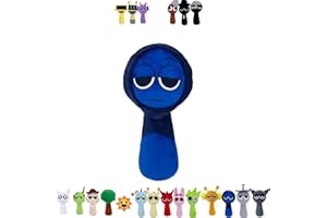 CSZALHLS Sprunki Plush, 7.8'Wenda Plushies Toys, Soft and Cute Plush Stuffed Animal Pillow for Halloween, Thanksgiving, Valentine's Day Birthday Gifts for Boys Girls and Fans-Jevin||7.8inch