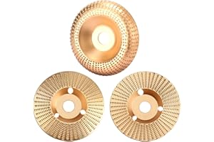 ASNOMY 3-częściowa tarcza szlifierka do drewna, tarcza szlifierska (Ø 125 mm x 22,2 mm), tarcza szlifierska z węgla spiekanego, tarcza do szlifowania drewna