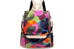 shepretty Zaino piccolo da donna Zaino Donna Borsa pelle Impermeabile casual borsetta