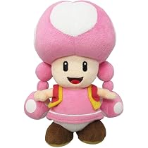 Peluches Super Mario Princesse Peach, Rosalina Et Daisy - 20cm - Collection Officielle - Cadeau Enfant