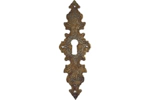 Schlüsselblatt Florientina Messing Antik 42 x 130 - Stilmelange Qualität aus Europa seit 1998