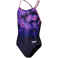 Speedo Kids PLT Ln Bk 1 Piece Swimsuit