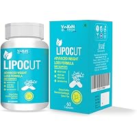 Vokin Biotech Lipocut Advanced Weight Loss Formula Support Weight Loss & BMI Reduction (60 capsules)