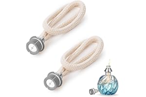 ISSIMOBER 2 lámparas aromáticas con mecha para lámpara Berger, lámpara de aceite de repuesto, control de aire, mecha catalítica, lámpara de quemador de repuesto, accesorios para aire interior, aromaterapia