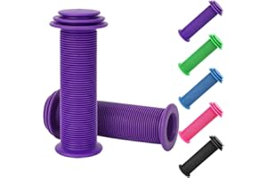 GOEDEKE Anti-slip Bike Handlebar Grips (2-Pack) - Universal Fit for Mountain, Balance, Scooter, and Folding Bikes - Soft Non-slip Cycling Handle Grips