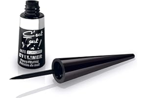 Miss Europe Eyeliner Pointe Feutre Noir Liquide Long-lasting et Résistant à l'Estompage