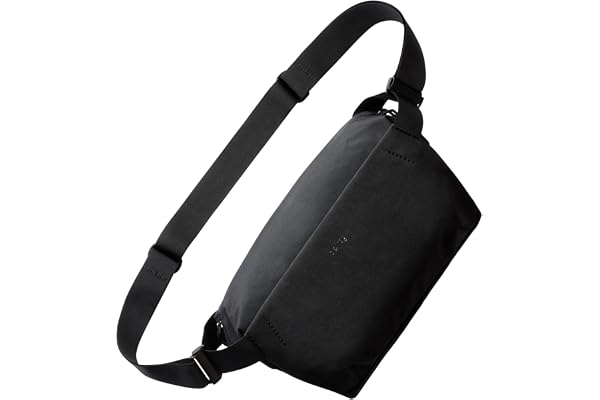 Bellroy Venture Sling, 9 l crossbodyväska - Black | 9 l stor crossbodyväska gjord för resor och daglig användning