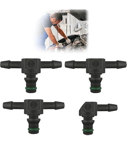 Lot 10 Clips Injecteur YINETTECH 1982A4 1579KK - Compatible Peugeot Citroën