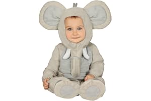 Generique - Elefanten-Kostüm für Babys Baby-Tier-Kostüm grau