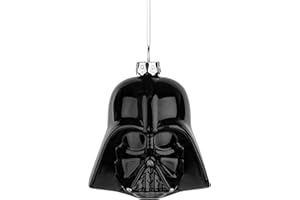 Hallmark Darth Vader szklana ozdoba, dekoracja choinki z motywem Gwiezdnych Wojen, wisząca ozdoba na Boże Narodzenie, prezenty na Boże Narodzenie