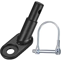 Attacco Per Rimorchio Bici BUOAZR - 2 Pezzi Con Perno Di Bloccaggio, Universale Per Cani E Bambini - Foto 2