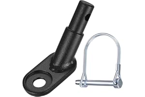 SHACHENH Enganche de Remolque para Bicicleta, Adaptador de Enganche de Remolque de Bicicleta con Pasador de Seguridad, Acople Universal para Carrito de Niños, Remolque de Carga y de Perros