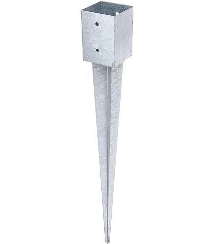 KOTARBAU® 4-delige set paaldragers 0 - 160 mm thermisch verzinkt
