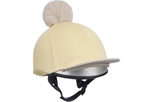 LeMieux Pom Hat Silk - Detachable Pom Pom (Mimosa/Stone)