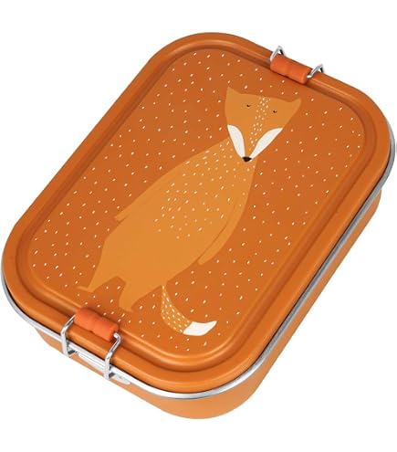 Mr. & Mrs. Panda Brotdose Kuh-Motiv – Vesperdose Für Schule & Büro, BPA-frei, 18,5 X 12,8 Cm
