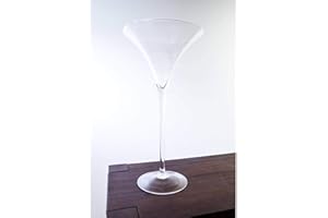 INNAGLAS INNA-Glas Verre à Cocktail XXL Sacha, Transparent, 50cm, Ø 25cm - Verre à Martini - Verre géant