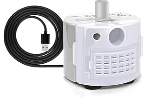 Pompa per TOMXCUTE Fontana Gatto - Super Silenziosa, 5 V, 1,5 W