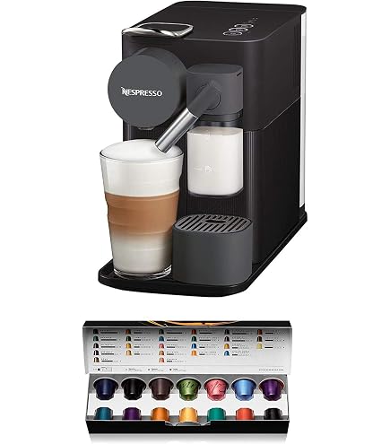 Nespresso Latissima Touch Coffee Machine, Black, F521-ME-BK-NE