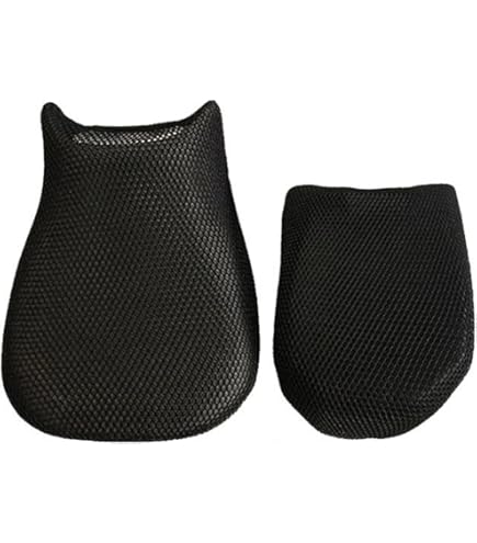 TRIBOSEAT Housse De Siège Passager Antidérapante Pour Moto BMW S1000XR (2015-2019) - Noire, Ultra Adhérente