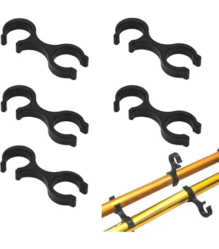 Trekkingstock Schloss Ersatz - 4 Stück Quick Clip Schnallen