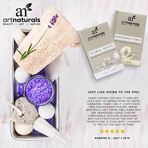 ArtNaturals Tropische Pflege Seifen Kollektion – 6er Pack Set – je 118 ml – mit Jojobaöl und Ätherischen Ölen – Aromatherapie - 5