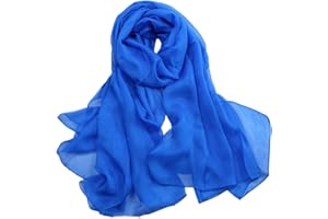 FAIRYGATE Solid Scarf Shawl Wrap for Women and Men Long Large Soft Scarves