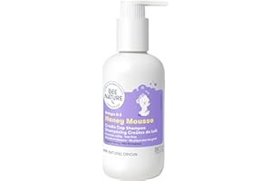Bee Nature - Shampoing Bébé et Enfant - Croûtes de Lait - Miel Bio - Extra Doux - YUKA 100/100 - Sans Larmes - Convient aux Cuirs Chevelus Secs, Sensibles, qui Démangent et Sujets à l'Eczéma - 200ml
