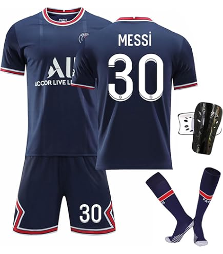 ZYYQSL Herren Kinder Fußballtrikot Set Paris # 7 Mbappé Fußballtrikots Set Sport Training T ZYYQSL Herren Kinder Fußballtrikot Set Paris # 7 Mbappé Fußballtrikots Set Sport Training T