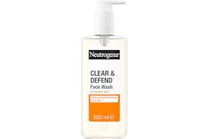 Neutrogena® Clear & Defend 2% Salicylic Acid Face Wash, 200 ml (Packaging may vary)