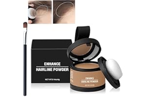 GLSAYZU Waverloo Magic Root Cover Up, Waverlo Root Cover, Enhance Hairline Powder, Magic Root Cover Up, Powder Instantly Conceals Magic Color Root Touch Up (Dark Brown)