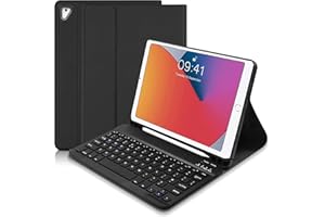 tititinita for iPad 6th Generation Case with Keyboard, Keyboard Case for iPad 6th Gen 2018/ 5th Gen 2017/ Pro 9.7/Air 2/ Air 1 - Protective Cover with Detachable Keyboard for ipad 9.7 inch, Black