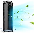 Grelife Ventilatore a torre con oscillazione di 70°, 32 cm, 20 W, silenzioso, 3 velocità, raffreddamento rapido, per ufficio,
