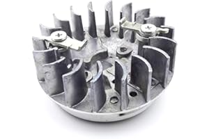 STONEDER Volant d'inertie à Lanceur Facile pour Moteur 2 Temps 47 CC 49 CC pour Mini Moto Pocket Bike Mini Moto Dirt Quad ATV Crosser