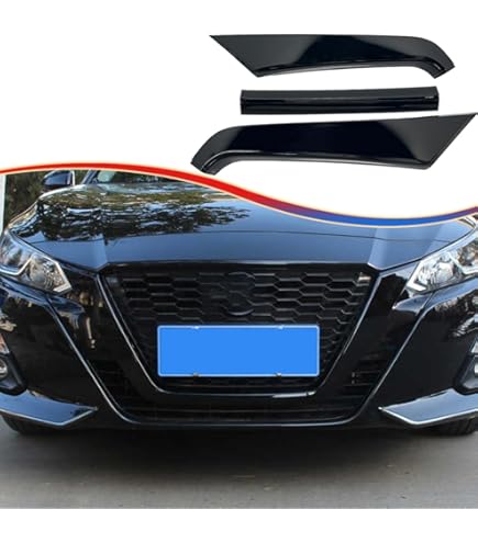 Gloss Black Front Bumper Upper Grille Fit For Nissan Altima Sl Sv 2023 2024 405642461301