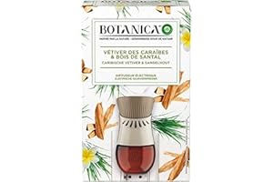 Air Wick Botanica odświeżacz powietrza do domu, trawy i drzewa sandałowego, 19 ml