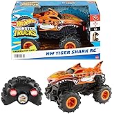 Hot Wheels Monster Trucks RC 1:24 Tiger Shark Uzaktan Kumandalı Ara&ccedil; HNV03